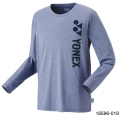 16596　ロングスリーブTシャツ（フィットスタイル）　ネイビーブルー　ヨネックス　バドミントン